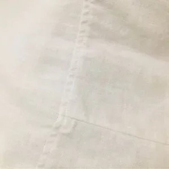 White Linen Dress Discounted Shipping - Picture 6 of 6